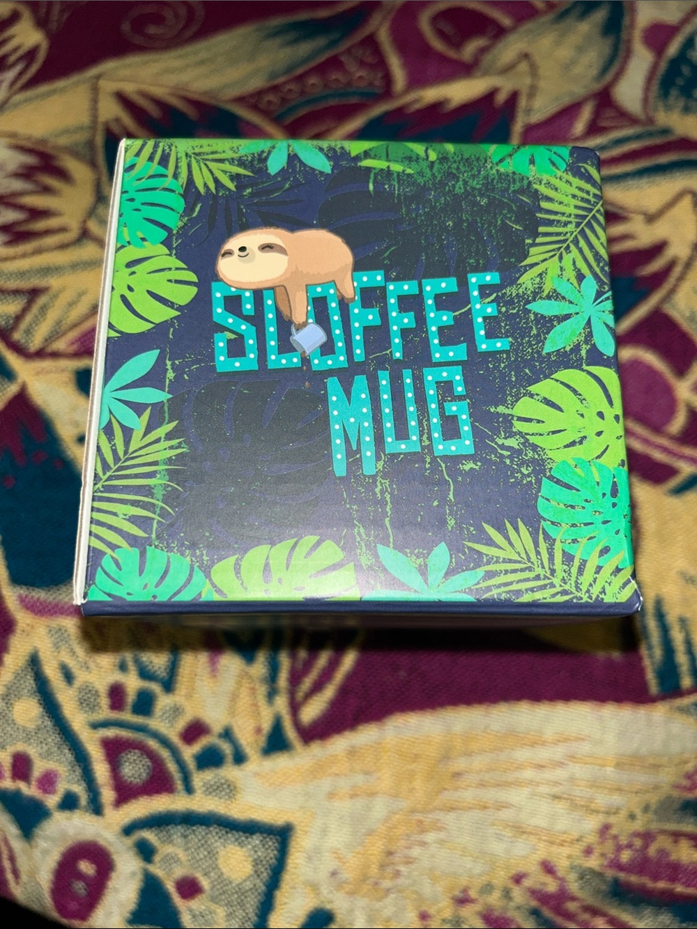 NWT Paladone Coffee Mug "Sloffee" Sloth Drinking Coffee While Sleeping On A Tree - Picture 2 of 6